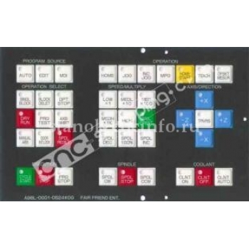 Клавиатура для станков с ЧПУ Fanuc A98L-0001-0524#DG